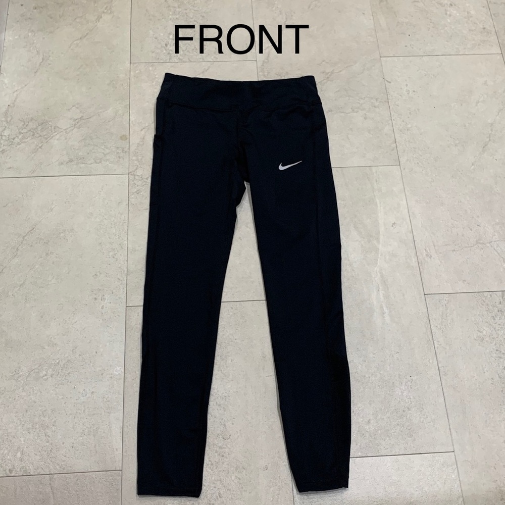 NWT Nike black full length running leggings
